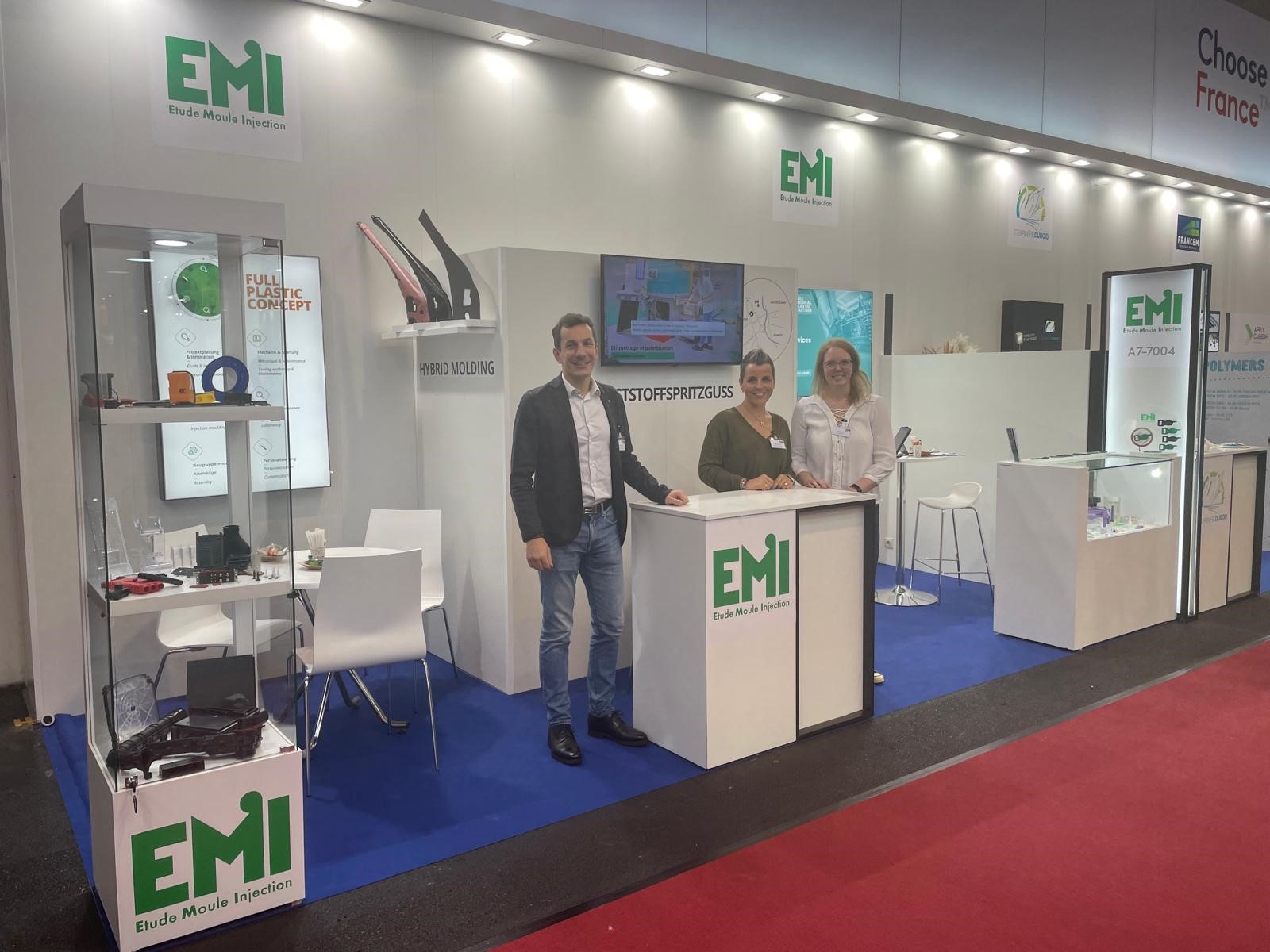 Photo équipe stand FAKUMA