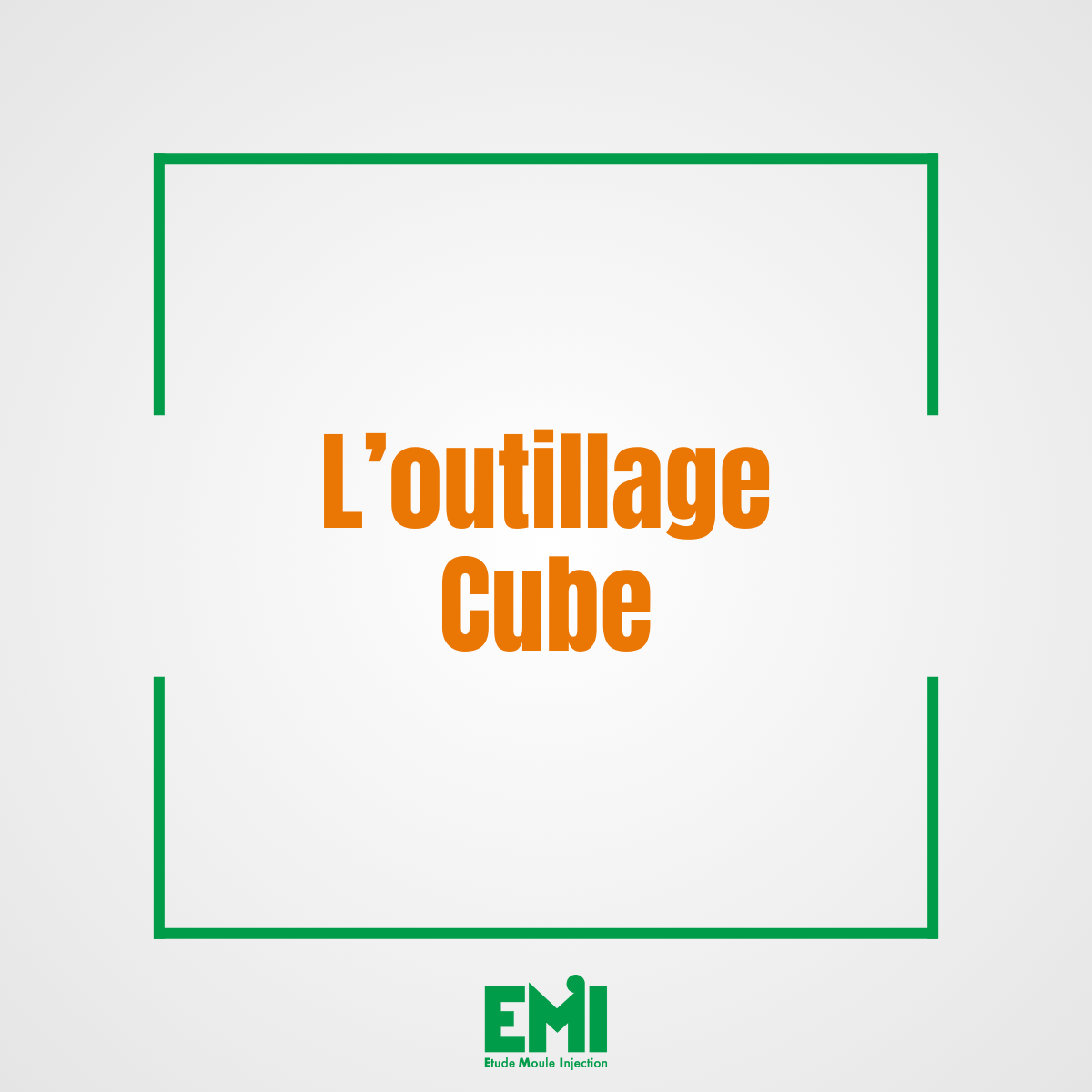 L outillage Cube