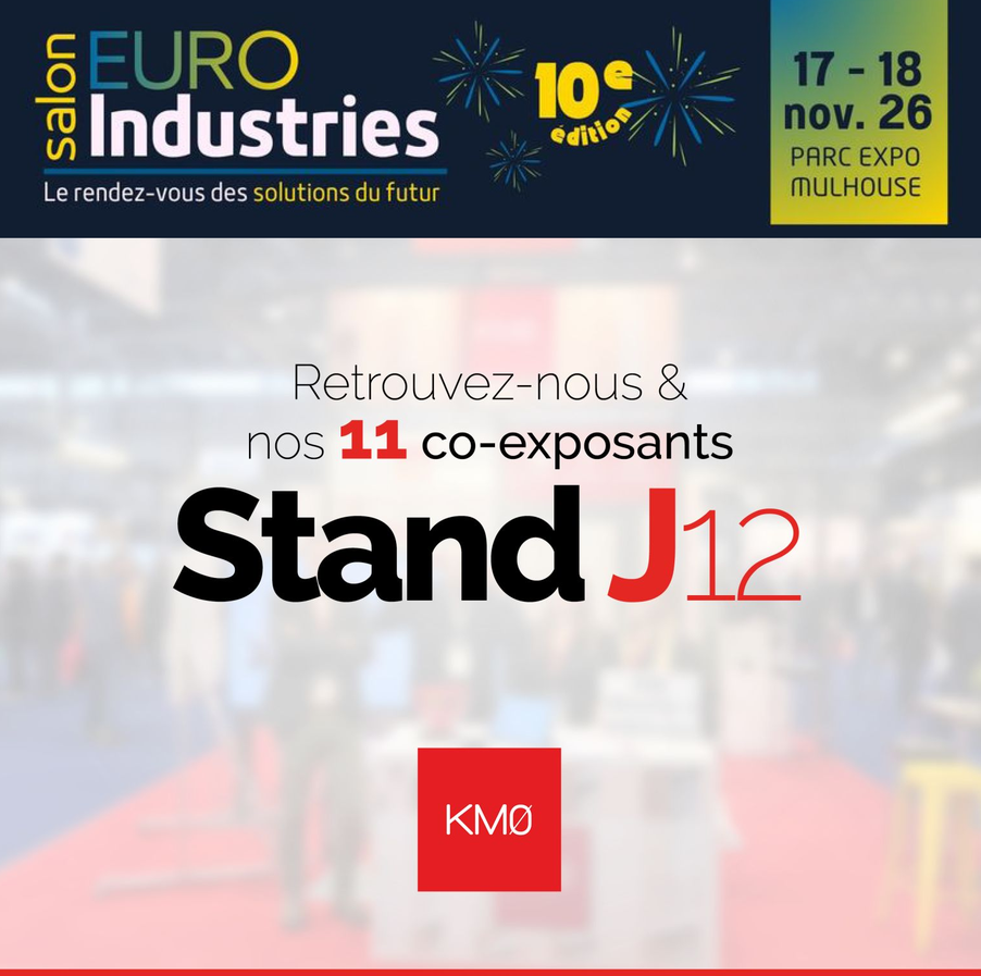 Image avec texte Salon Euro Industries à Mulhouse les 17 et 18 novembre 2026