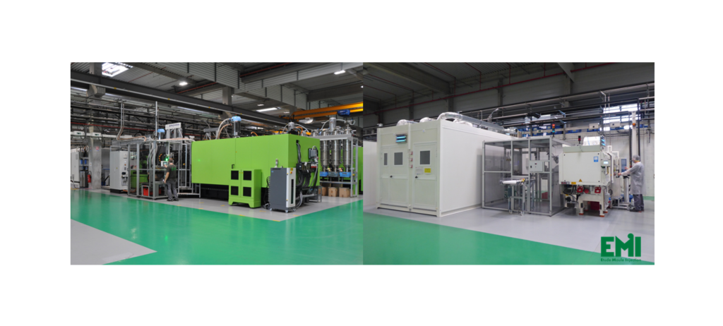 Presses 350 t duo et 50 t flux laminaire