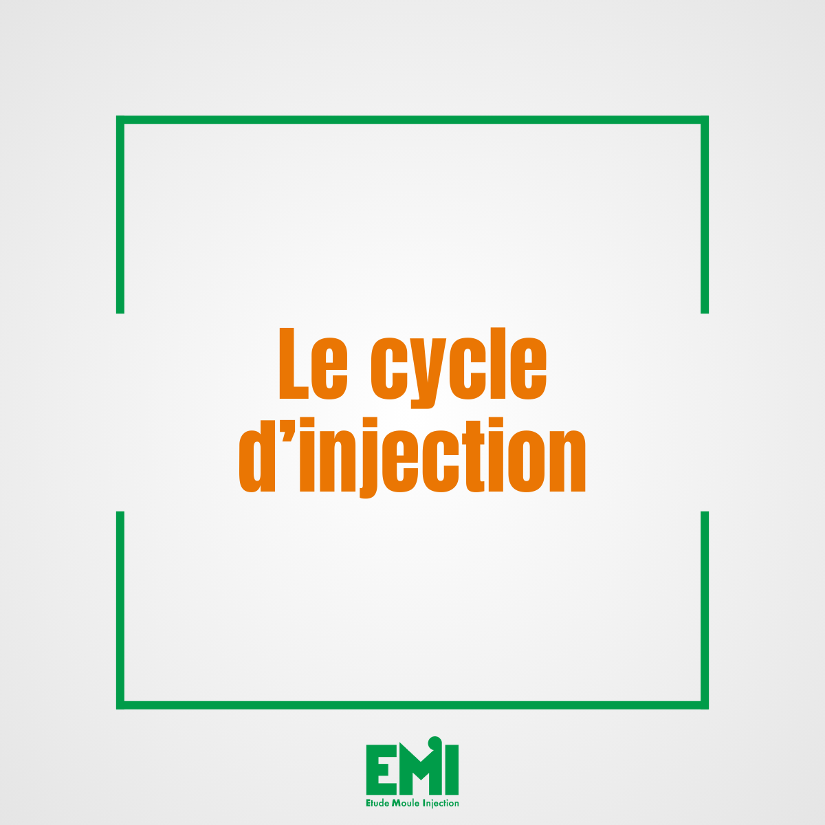 Infographie le cycle d injection
