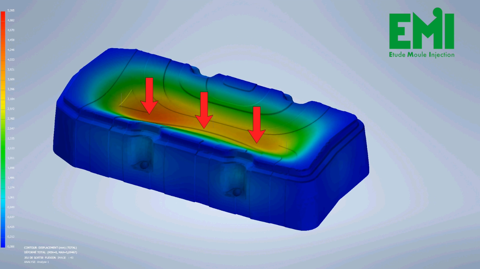 Simulation étude mécanique Nastran